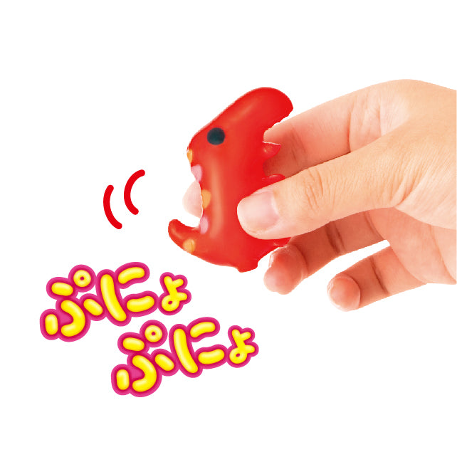 Edison Mama STEAM玩具 Squishy Aquarium - 夜光恐龍款（S）