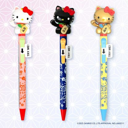 【Sanrio】日本製 Hello Kitty 招財貓原子筆