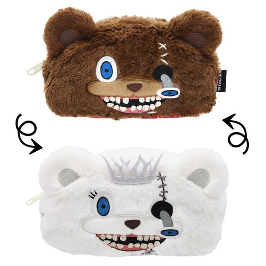 【USJ 日本環球影城】恐怖熊丨HAMI-KUMA 雙面收納袋
