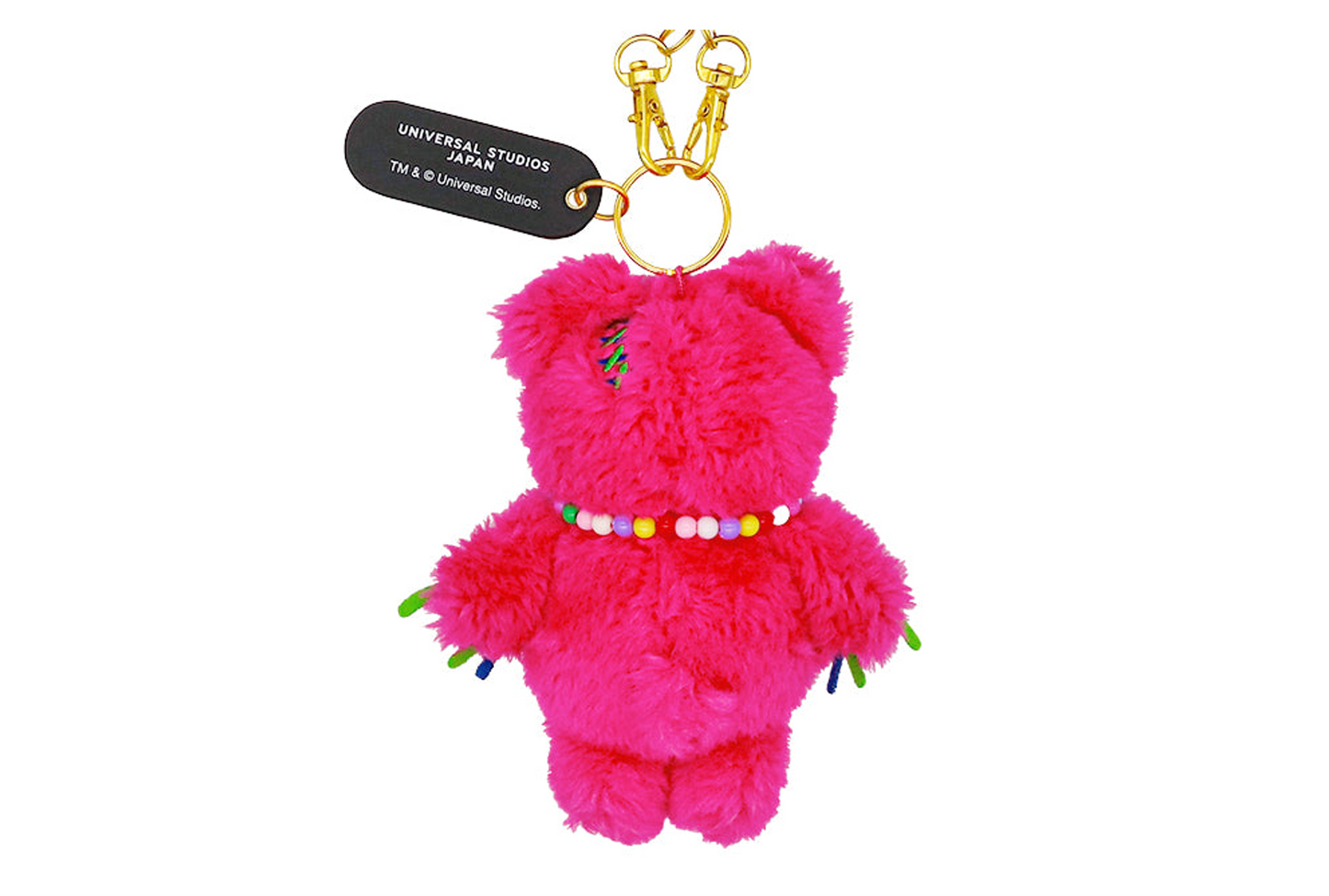 [USJ Universal Studios Japan] Horror Bear | HAMI-KUMA Candy Furry Keychain
