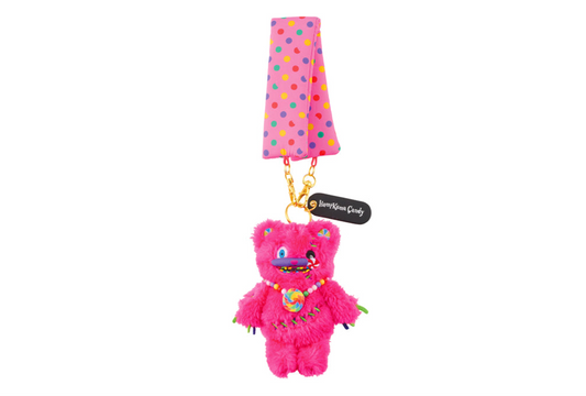 [USJ Universal Studios Japan] Horror Bear | HAMI-KUMA Candy Furry Keychain