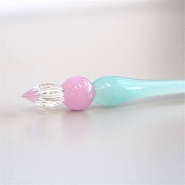 日本手工玻璃沾水筆 書寫文具