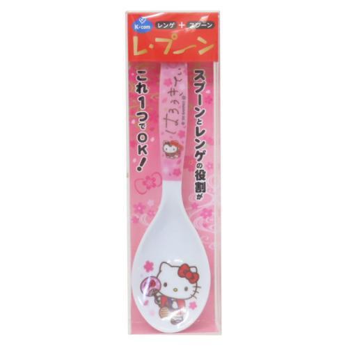 【Sanrio】Hello Kitty ｜和風櫻花陶瓷湯匙