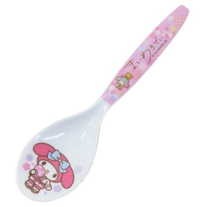 sanrio my melody 和風陶瓷湯匙 粉紅款