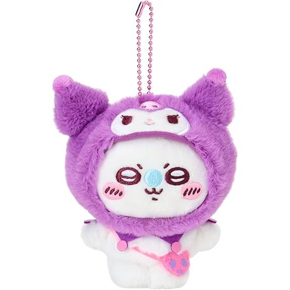 【Chiikawa】sanrio 聯乘系列丨kuromi 飛鼠 鎖匙扣