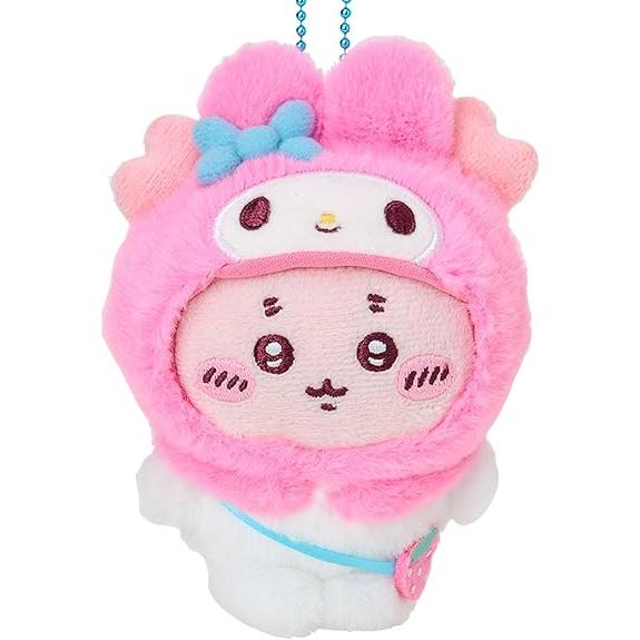 【Chiikawa】sanrio 聯乘系列丨My Melody 古本屋 鎖匙扣