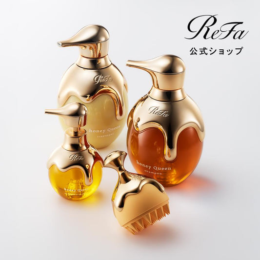 ReFa HONEY QUEEN Line 系列 洗髮露同護髮素產品介紹圖