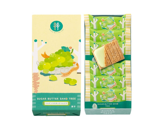 【Sugar Butter Tree】麝香提子味丨7個入丨季節限定丨IroIro Select Shop