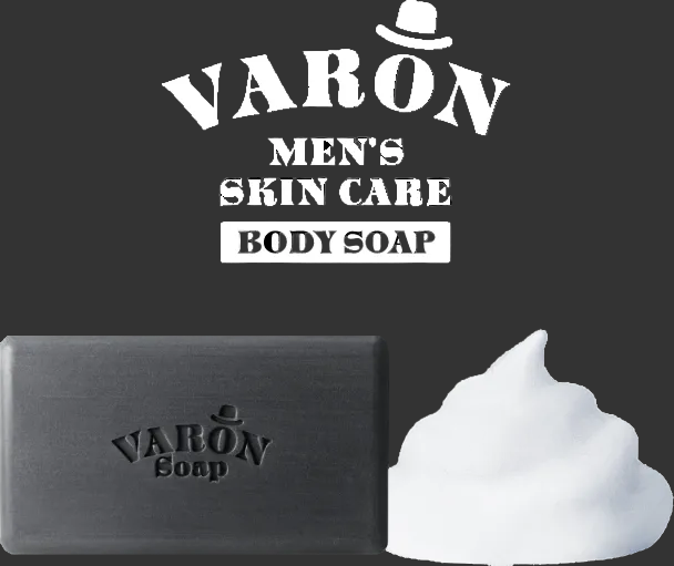 VARON 藥用除臭皂 加齡臭護理 品牌主視覺