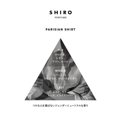 【SHIRO】Hand Serum丨PARISIAN SHIRT 巴黎裇衫香