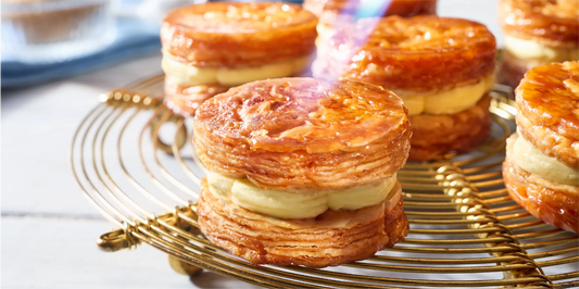 Brulee Creamy Amann 日式層酥甜點 切面奶油芝士忌廉