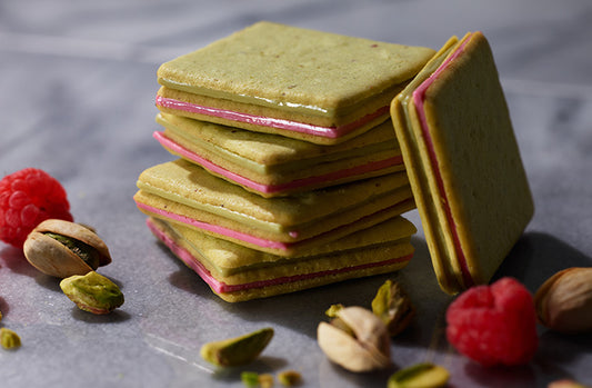 【Pista & Tokyo】Pistachio Sand Pistachio ＆ Framboise丨 開心果覆盆子夾心餅丨IroIro Select Shop