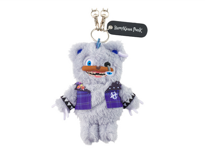 [USJ Universal Studios Japan] HAMI-KUMA Punk Keychain