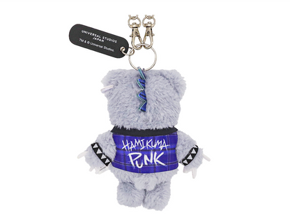 [USJ Universal Studios Japan] HAMI-KUMA Punk Keychain