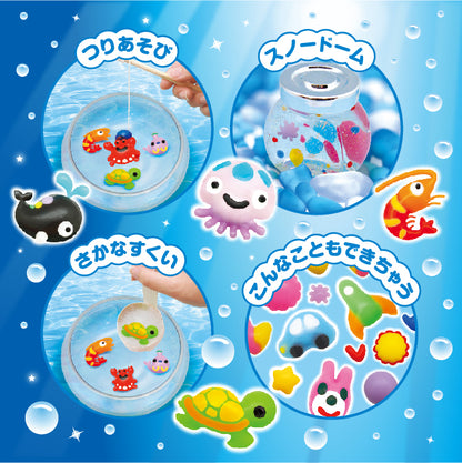 Edison Mama STEAM玩具 Squishy Aquarium 海洋生物款 （L）