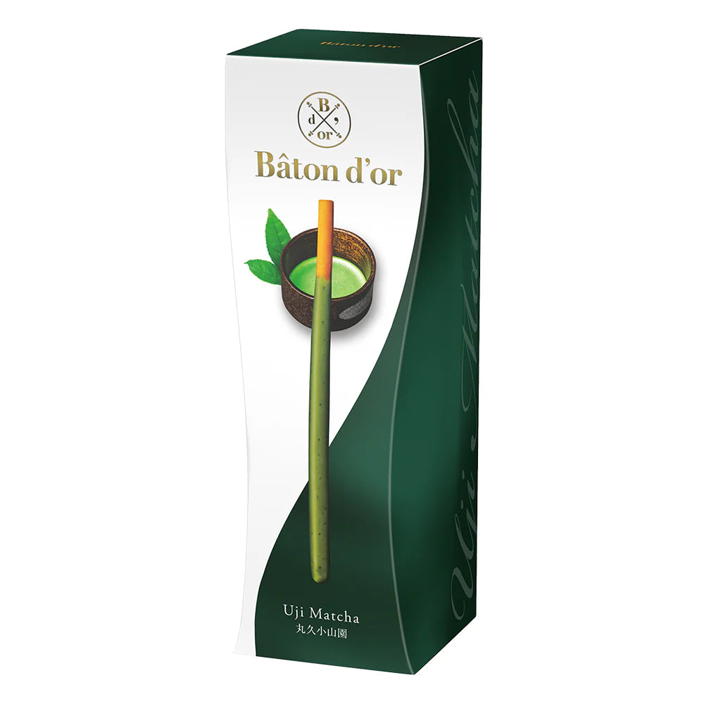 【Bâton d'or】Uji Matcha Butter Biscuit Sticks
